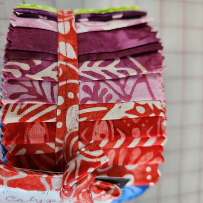 Calypso Batiks Jelly Roll by Kate Spain for Moda
