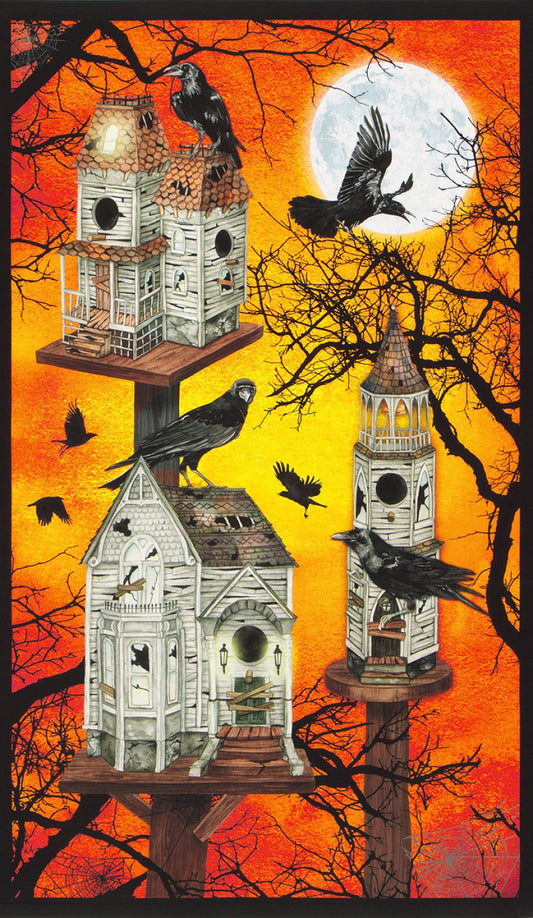 Raven Moon Panel by Robert Kaufman AWHD1848314B