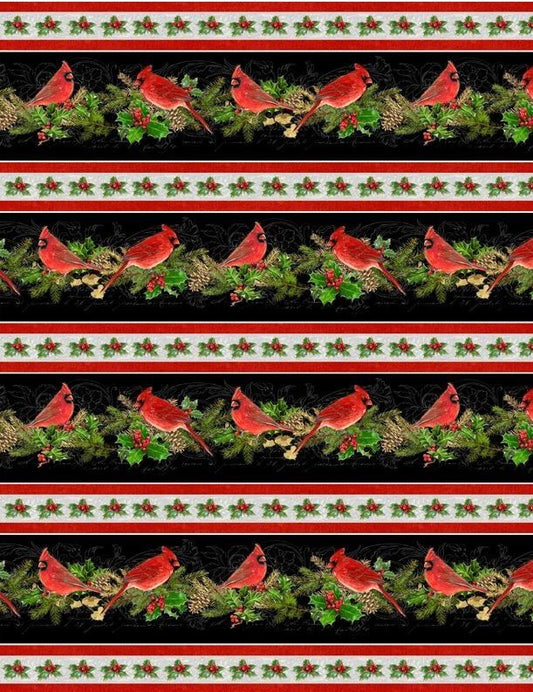 Royal Red Border Print by Wilmington Prints
