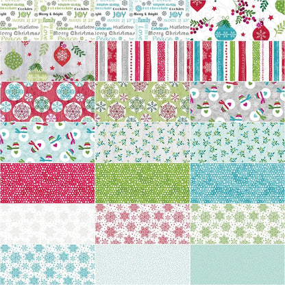 Hearty the Snowman by Cherry Guidry of Cherry Blossoms Quilting Studio for Benartex Strip Pie